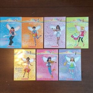 Scholastic Rainbow Magic Fairy Collection - Music Fairies Full Set of 7
